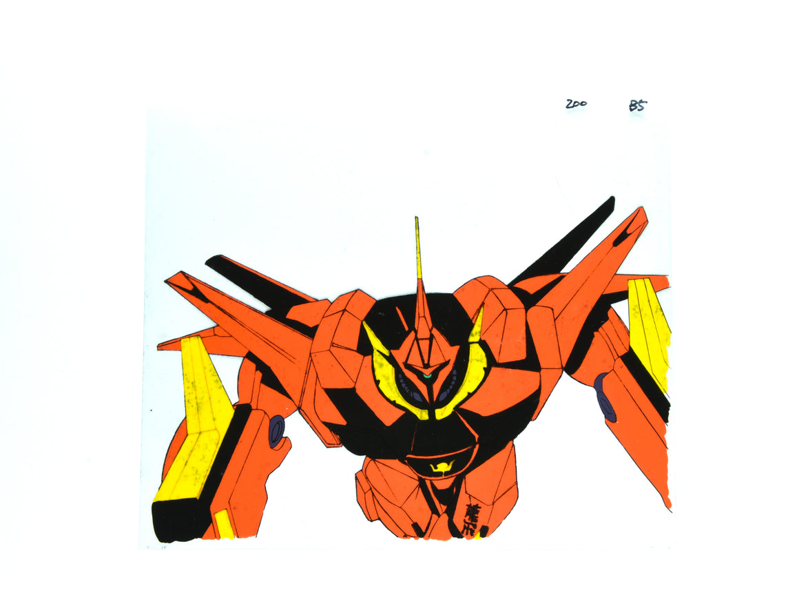 Mobile Suit Gundam ZZ - AMX-107 Bawoo - 1-layer Production Cel w/ Copy Background