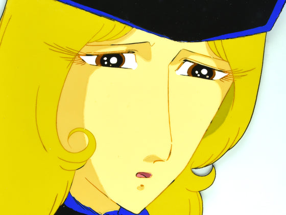 Galaxy Express 999 - Maetel close-up - 1-layer Production Cel