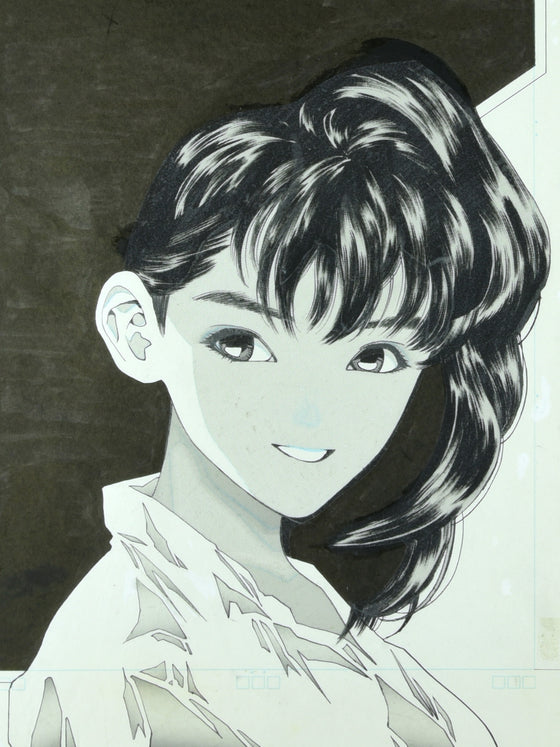 DNA² - Saeki Tomoko Chapter Cover illustration - Artist Original Published Manga Page