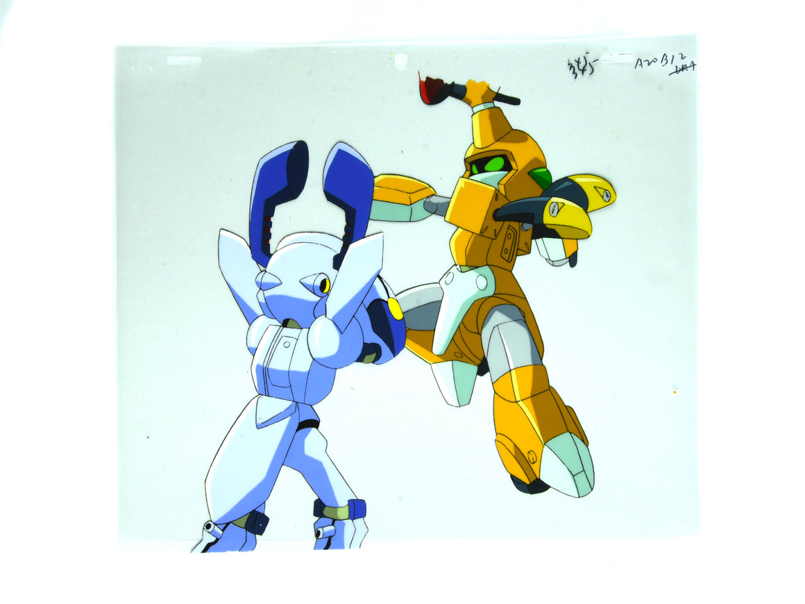 Medabots Damashii - Metabee vs Dorcus - 1-layer Production Cel