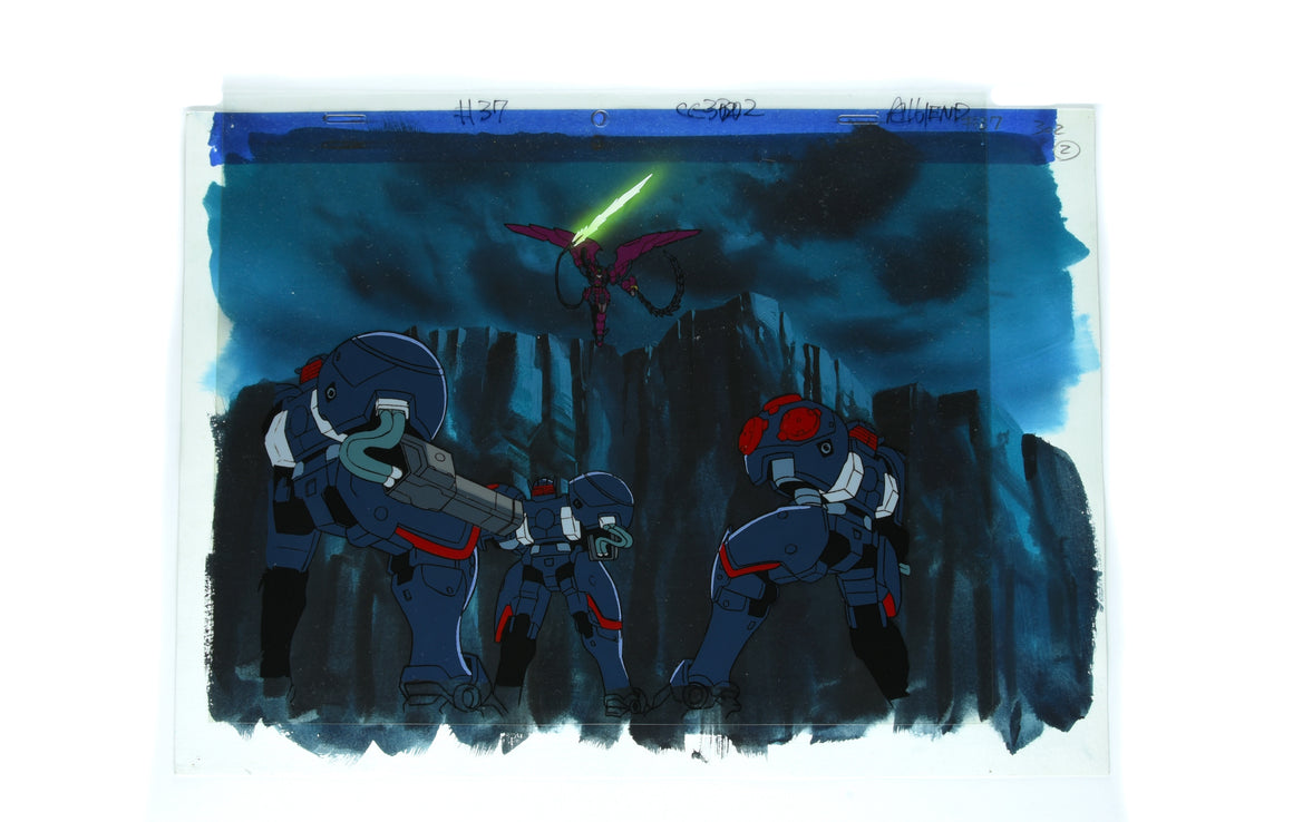 Mobile Suit Gundam Wing - Epyon about to annihilate Virgo's  - Pan-size Key Master Setup
