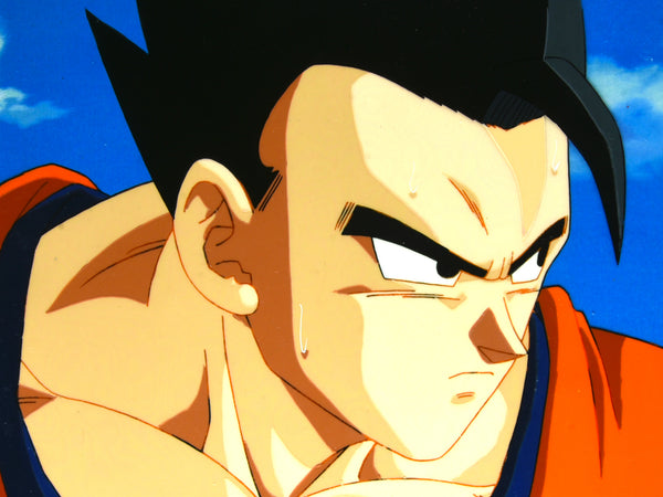 Dragon Ball Z - Ultimate Gohan - 2-layer Production Cel w/ Copy Backgr ...