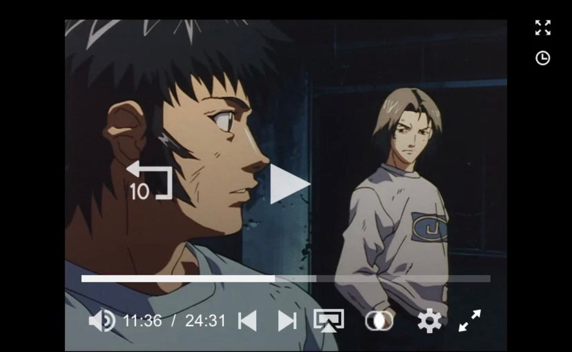 Project ARMS - Ryo and Hayato - 2-layer Production Cel w/ Douga