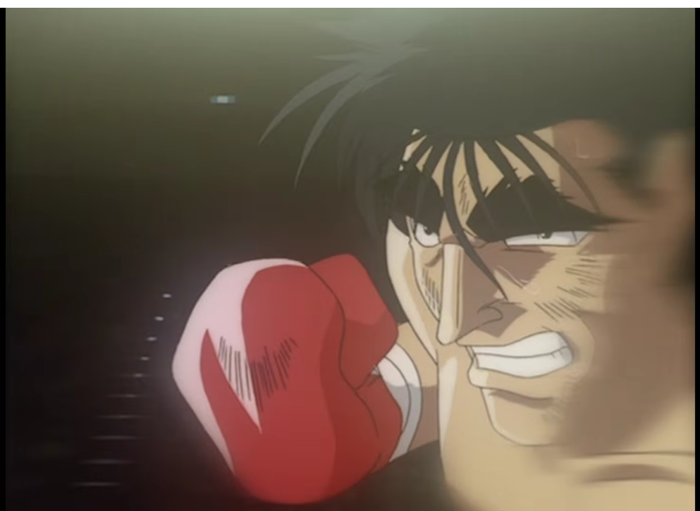 Hajime no Ippo - Mashiba Ryo - 1-layer Production Cel w/ Douga