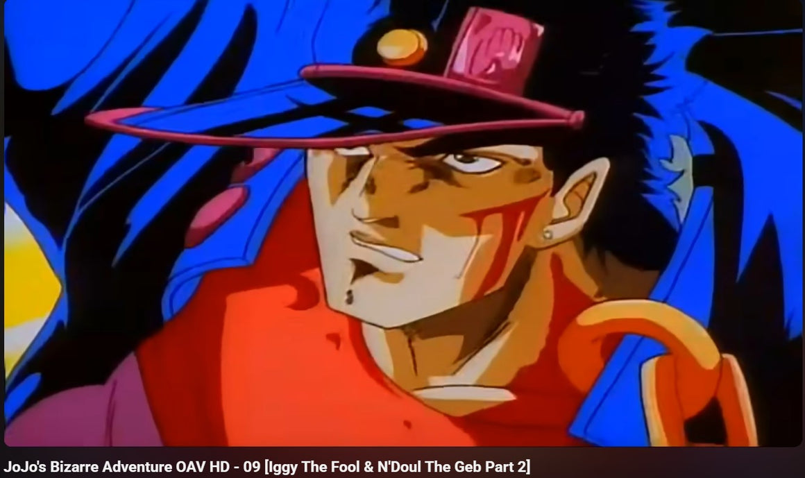 JOJO's Bizarre Adventure - Jotaro flying with Iggy - Key Master Setup