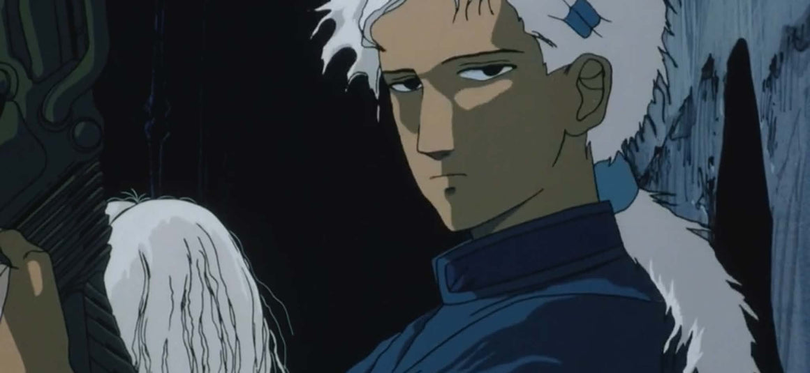 Angel's Egg - The Girl and The Boy - Movie-size 2-layer Production Cel w/ Douga, Copy Background, and CoA