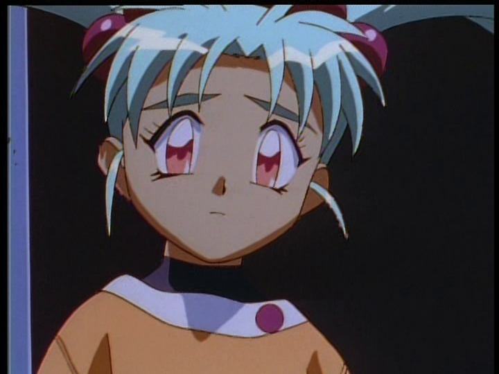 Tenchi Muyo! - Sasami close-up - 1-layer Production Cel