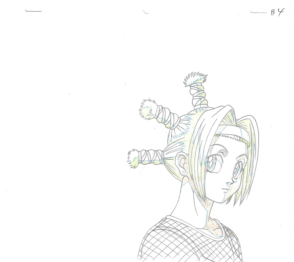 Hunter × Hunter - Satotz and Menchi - Pan-size 2-layer Production Cel w/ Douga