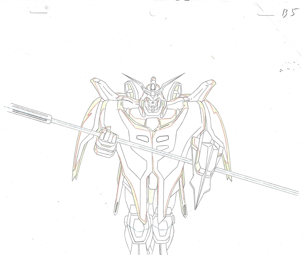 Mobile Suit Gundam Wing - Gundam Deathscythe Hell - Key Master Setup w/ Douga
