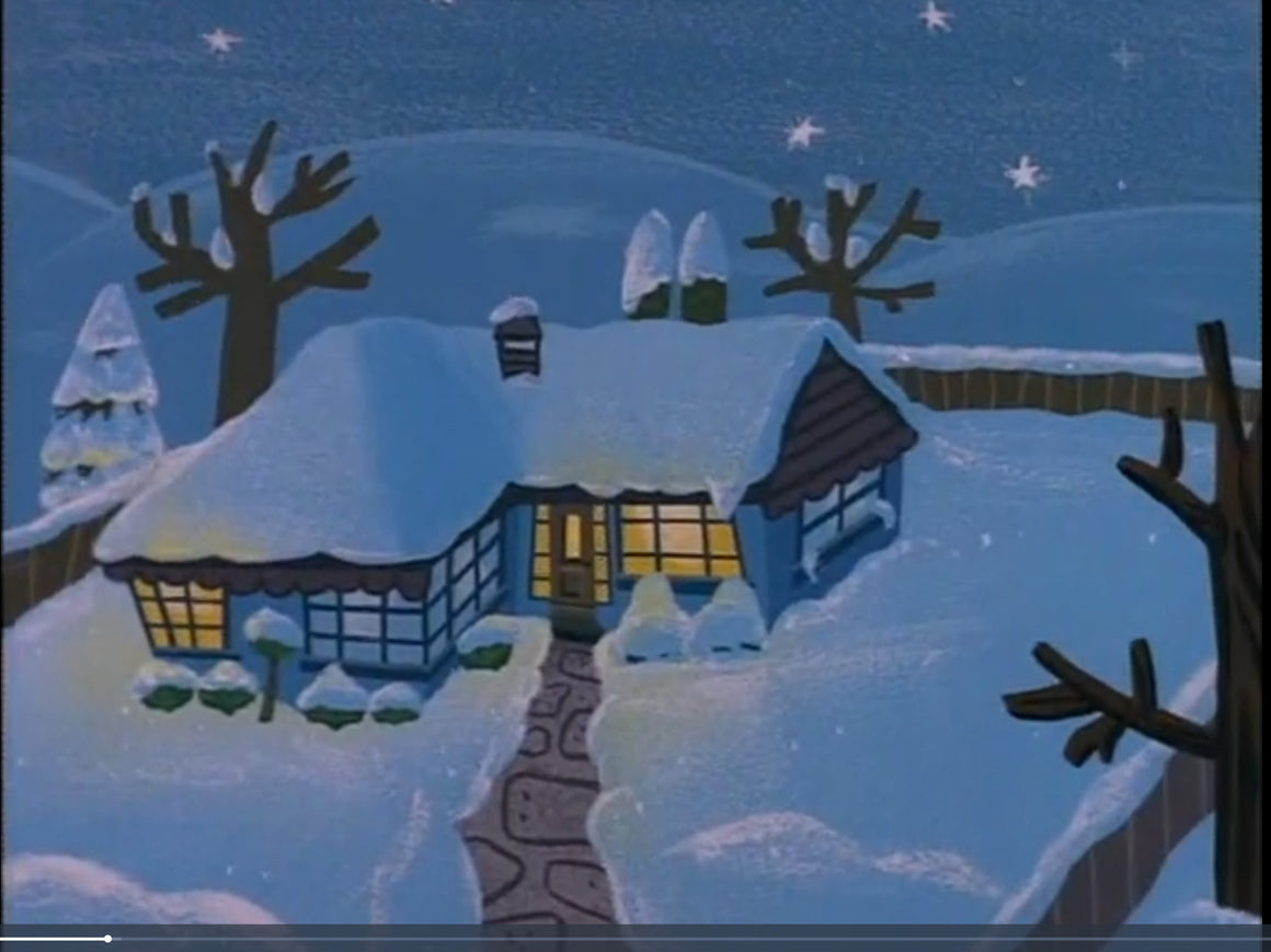 Johnny Bravo - Johnny's Mom's house covered in snow, with Dr. Filaniest - Key Master Setup