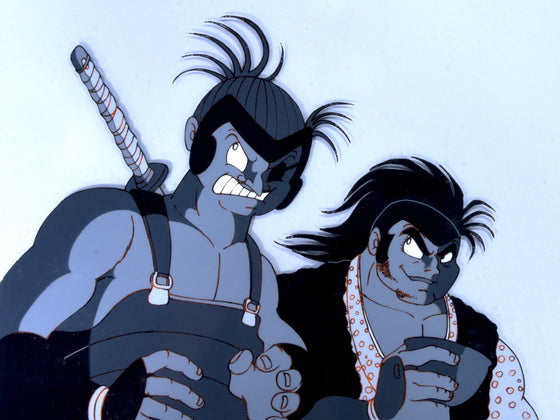 Dororo to Hyakkimaru - Itachi and Hibukuro - 1-layer Production Cel