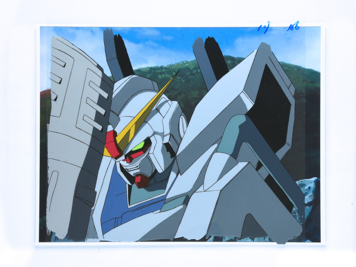 Mobile Suit Gundam The 08th MS Team - RX-79[G] Gundam Ground Type - 1-layer Production Cel w/ Douga & Copy Background