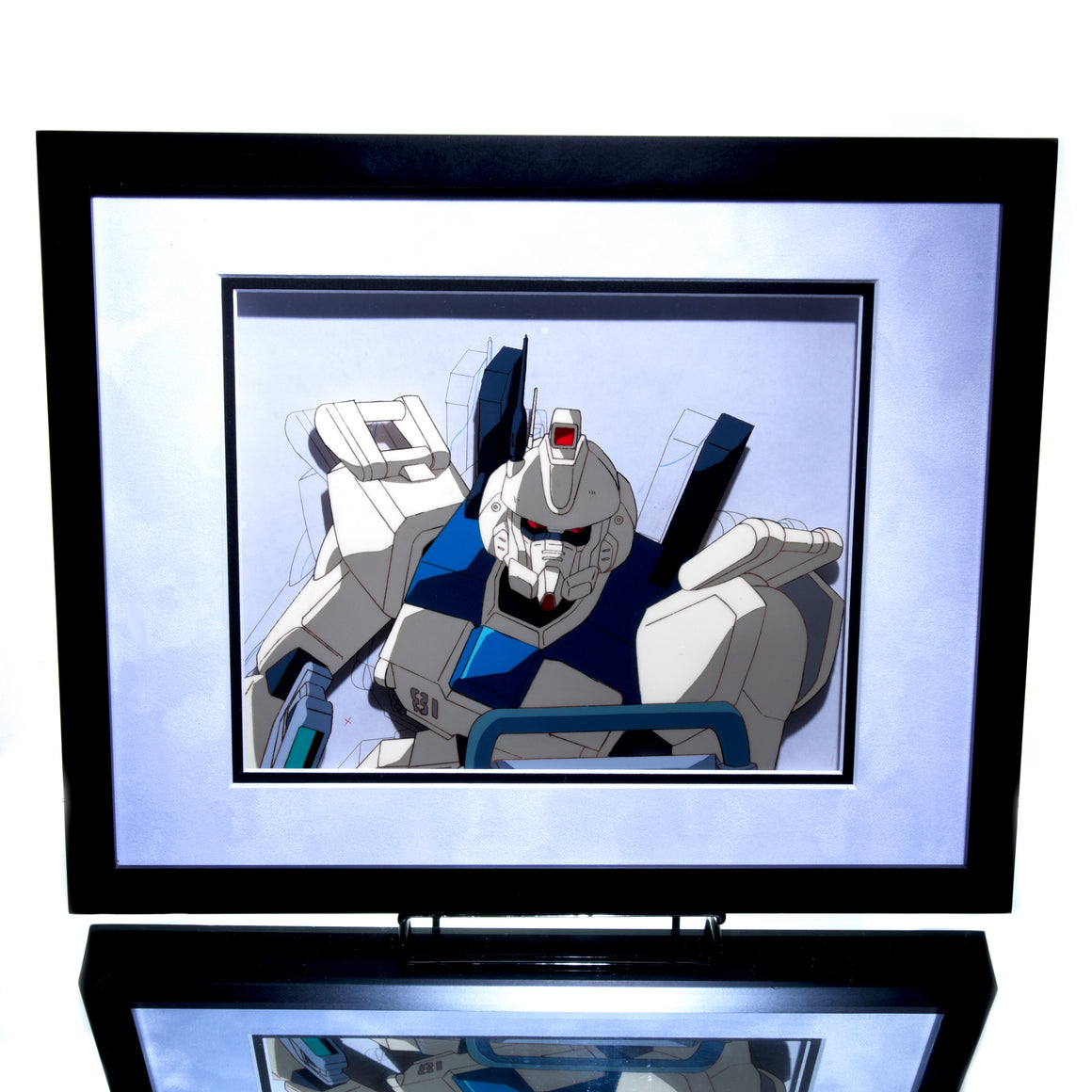 14" x 11" Timeless Archival 3D Anime Cel Frame Kit - 7.5" x 9.5" Opening (Standard Japanese Cel Size)