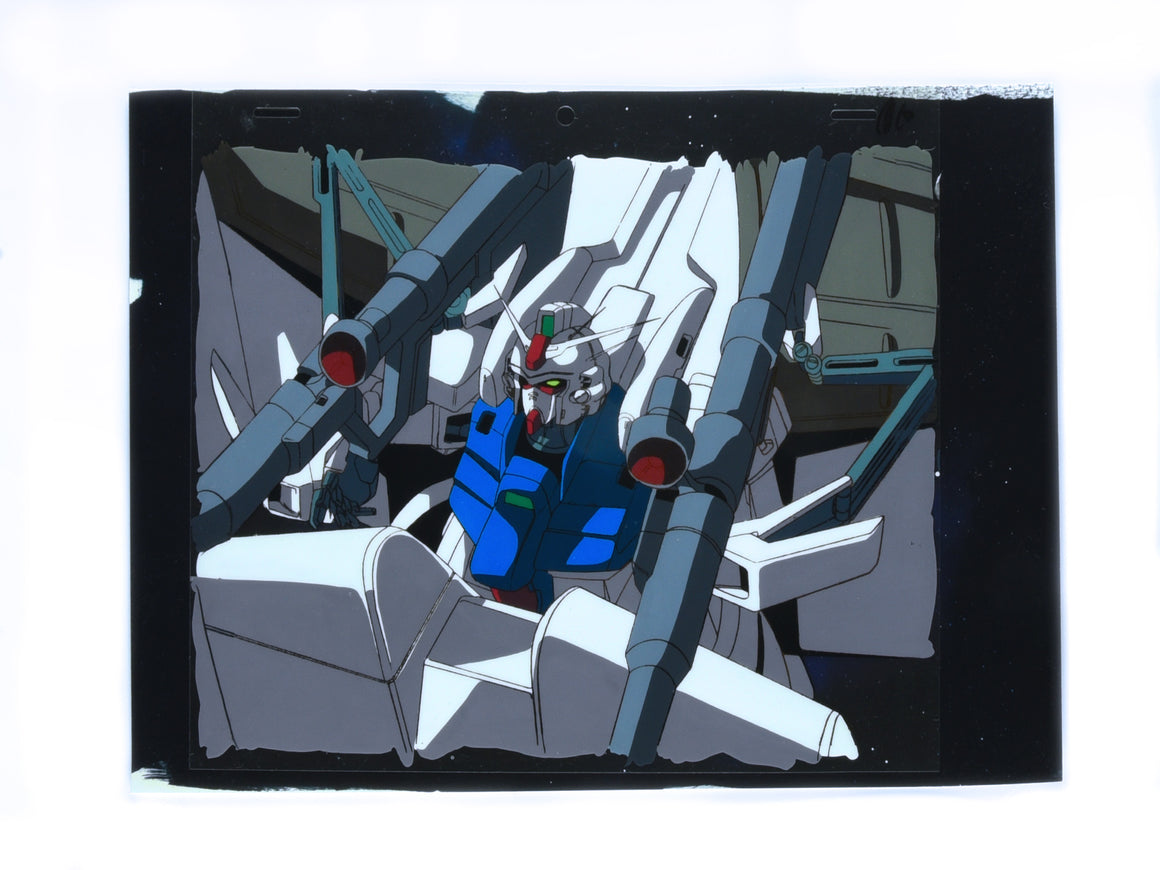 Mobile Suit Gundam 0083: Stardust Memory - RX-78GP03 Dendrobium - 1-layer Production Cel w/ Douga & Copy Background