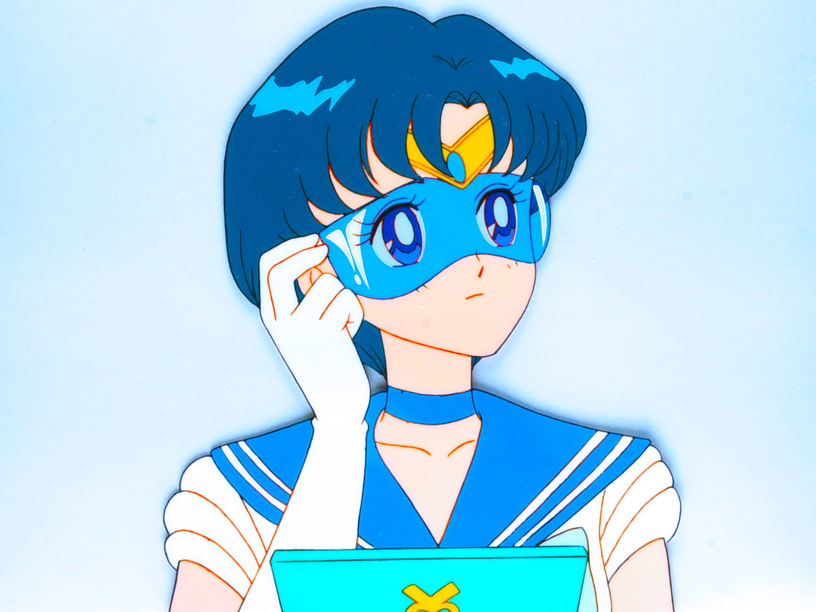 Sailor Moon - Sailor Mercury with  PokéCon - 1-layer Production Cel