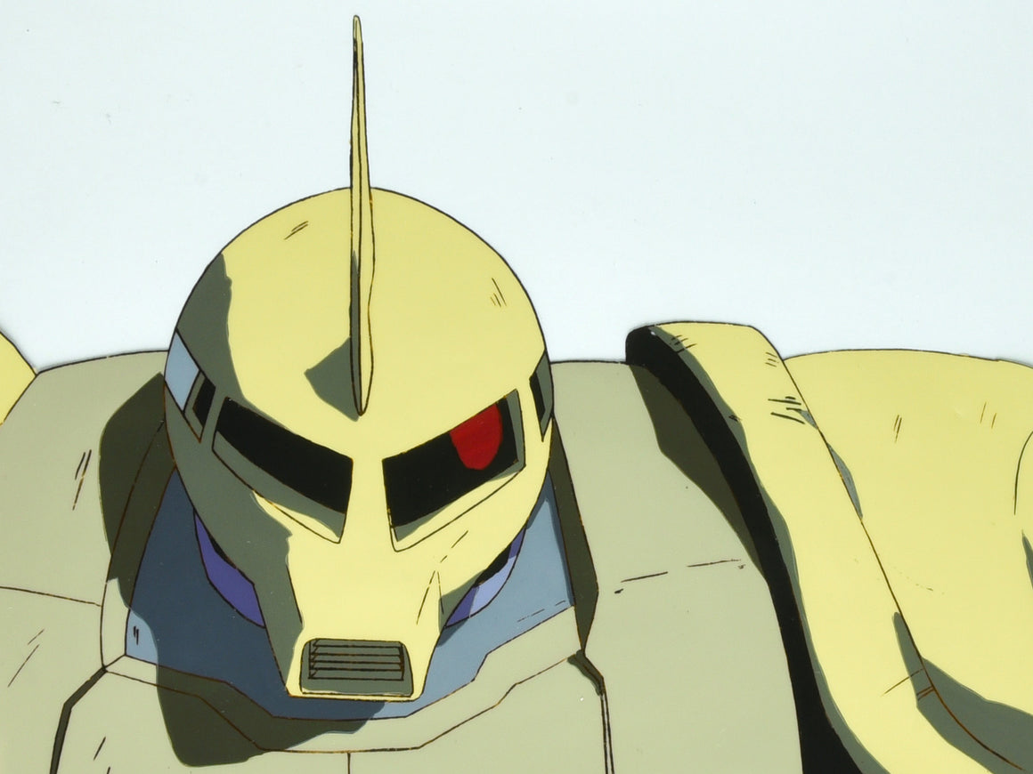 Mobile Suit Gundam The 08th MS Team - Topp's Zaku - 1-layer Production Cel w/ Douga