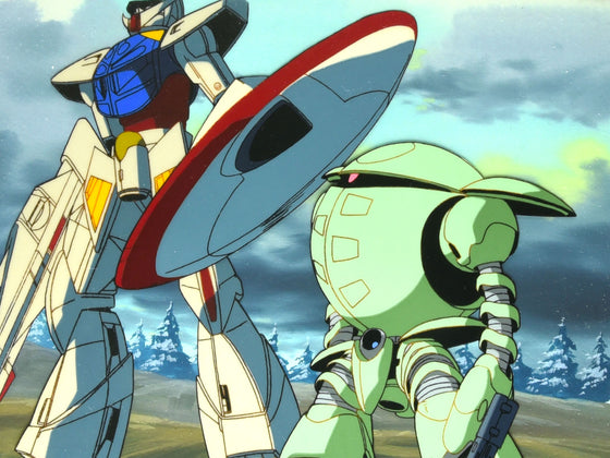 Turn A Gundam - ∀ Gundam and Kapool - Key Master Setup w/ Douga