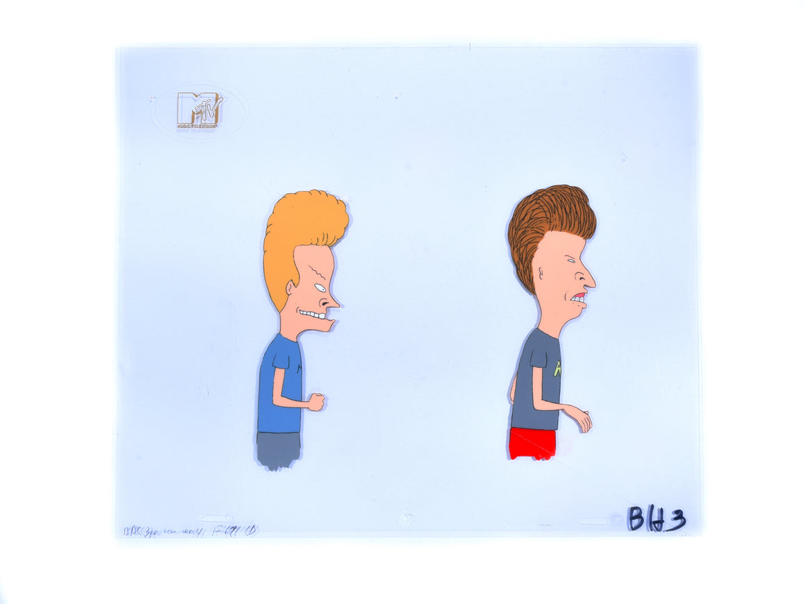 Beavis and Butt-Head - Dreama - 3-layer Production Cel w/ Printed Background