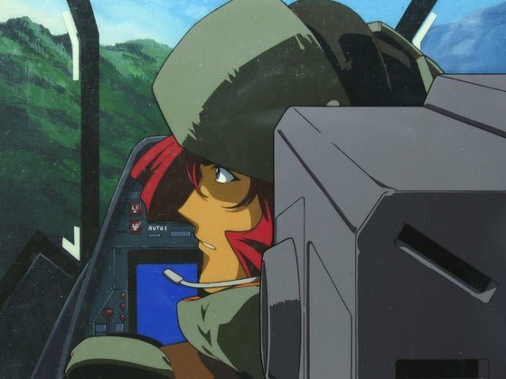 Mobile Suit Gundam The 08th MS Team - Karen in the Cockpit - Key Master Setup w/ Douga & Concept