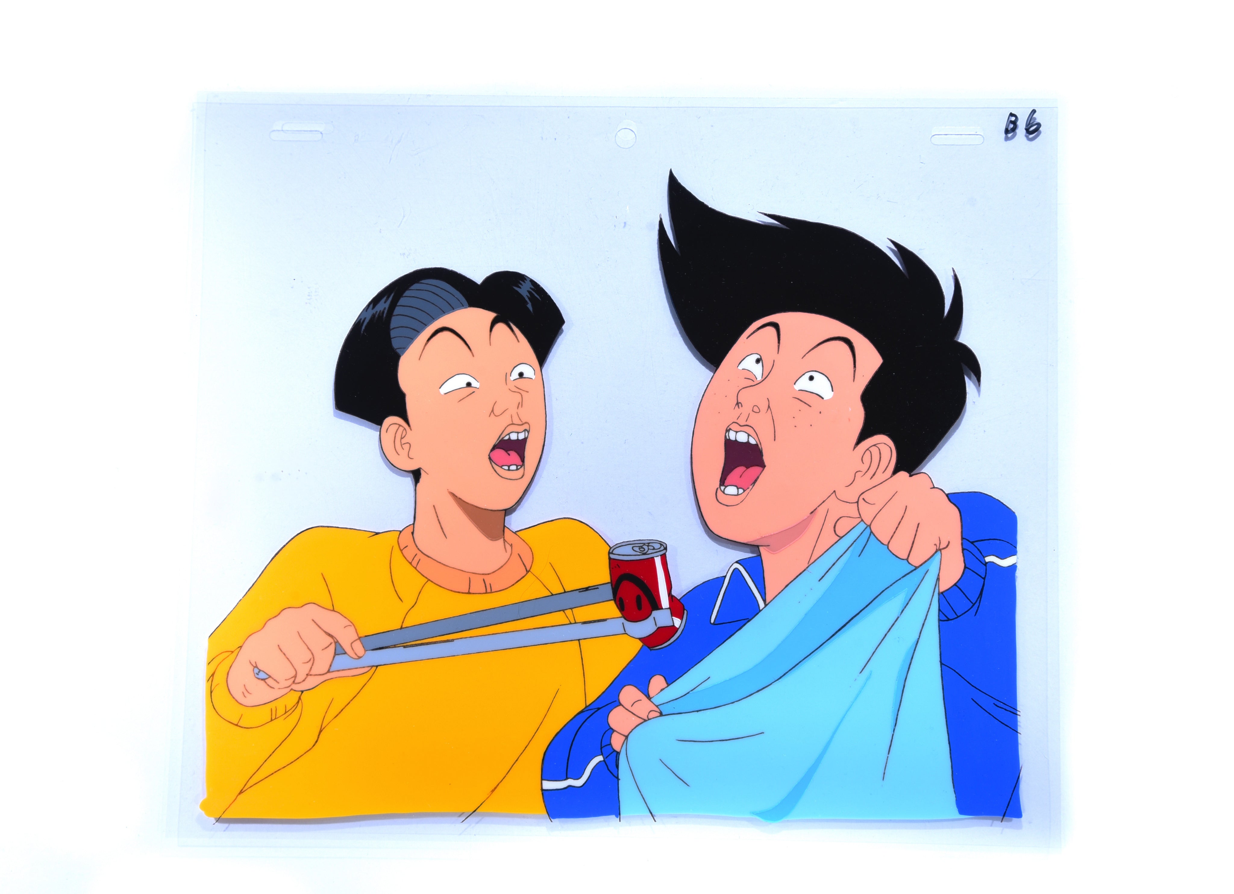 Ping Pong Club - Maeno and Izawa cel - Timeless Cel Gallery