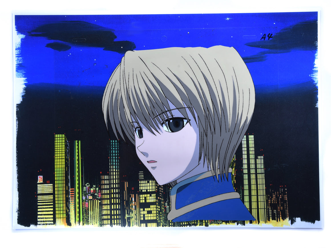 Hunter × Hunter - Kurapika - Production cel w/ Print Background