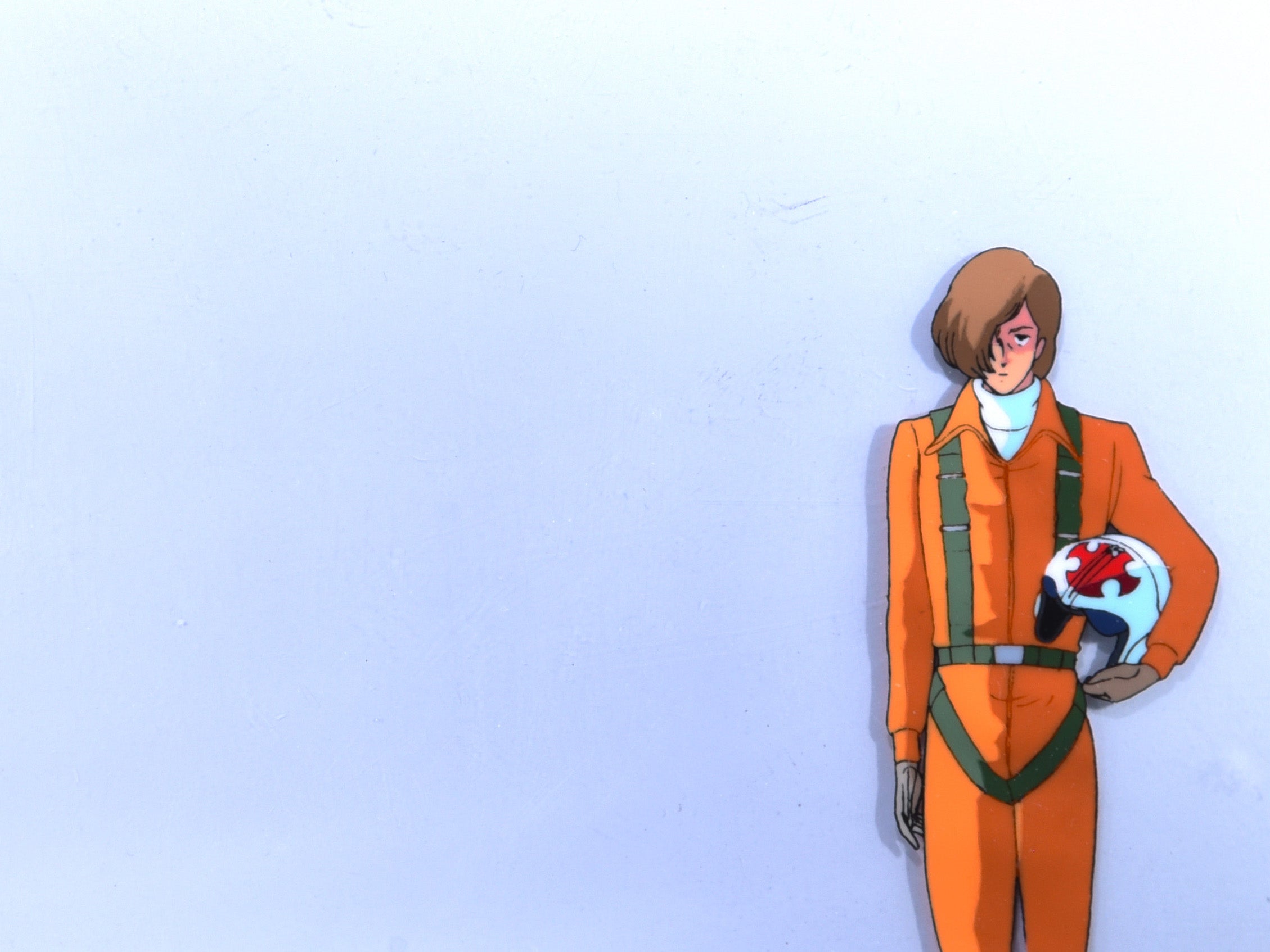 セ。エリア88セル画。 Area 88 - Kazama Shin - O-ban cel -Timeless Cel Gallery