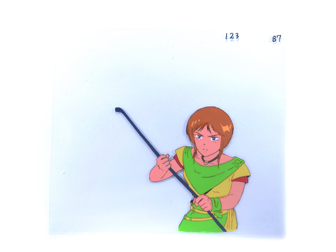 Mobile Suit Gundam ZZ - Ple with a pipe - 1-layer Production Cel