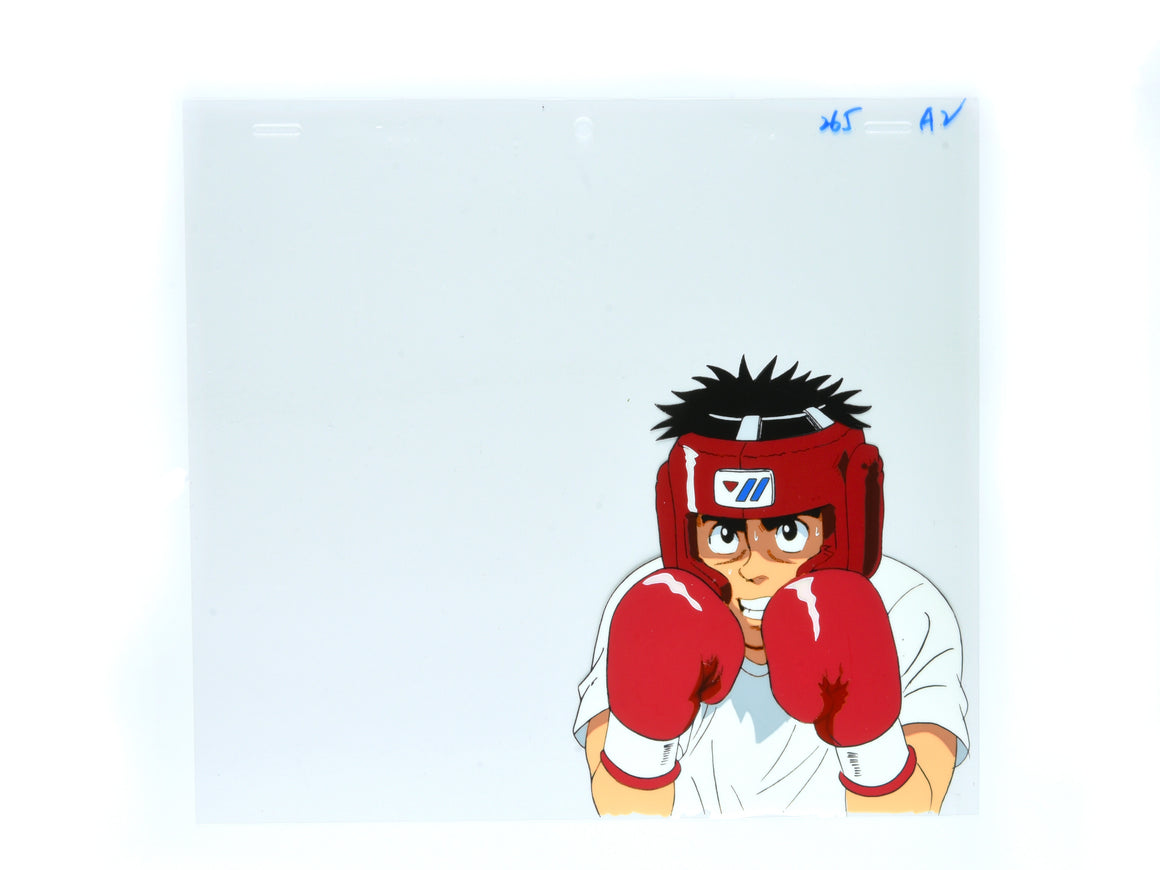Hajime no Ippo - Ippo sparring - 1-layer Production Cel w/ Douga