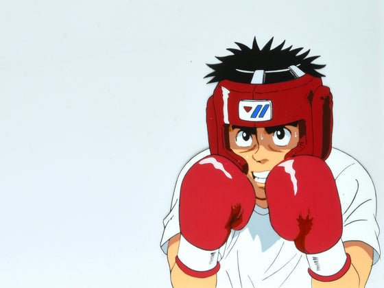 Hajime no Ippo - Ippo sparring - 1-layer Production Cel w/ Douga