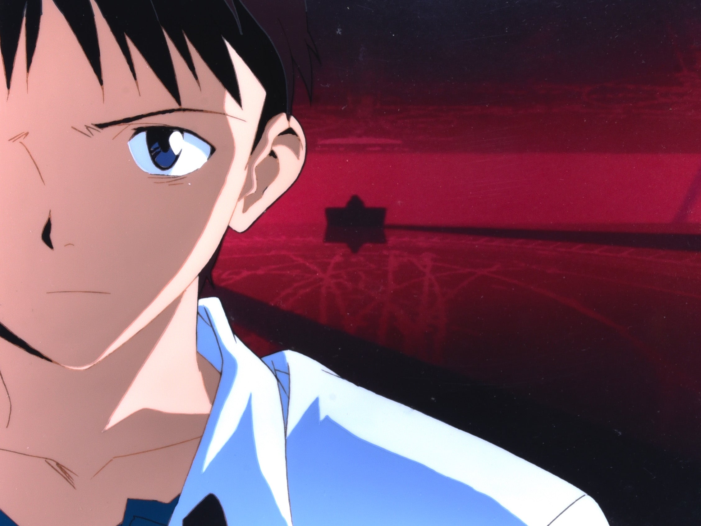 Neon Genesis Evangelion Shinji cel Timeless Cel Gallery