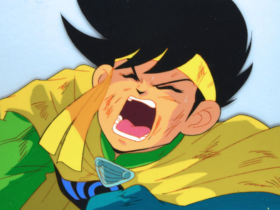 Dragon Quest: The Adventure of Dai - Pop screaming for help - 2-layer Production Cel