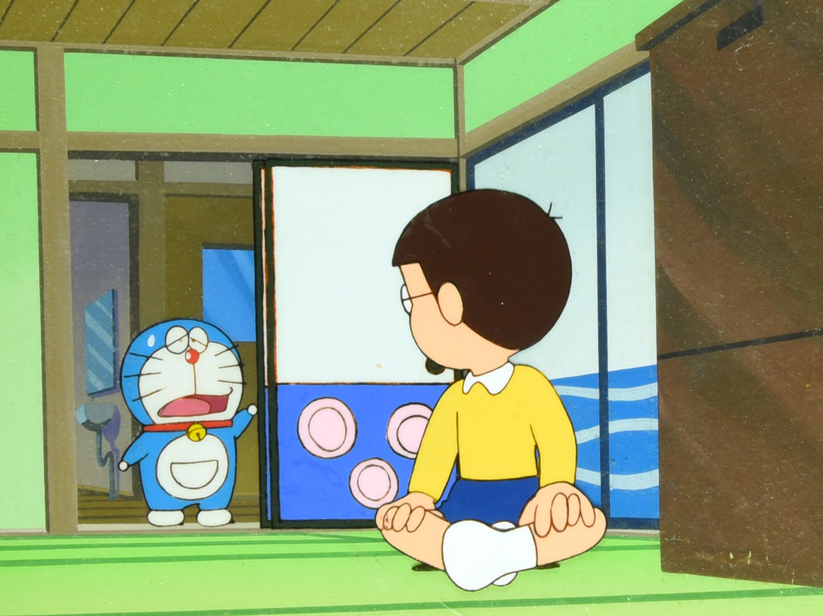 Doraemon - Doraemon entering the room with Nobita - Key Master Setup