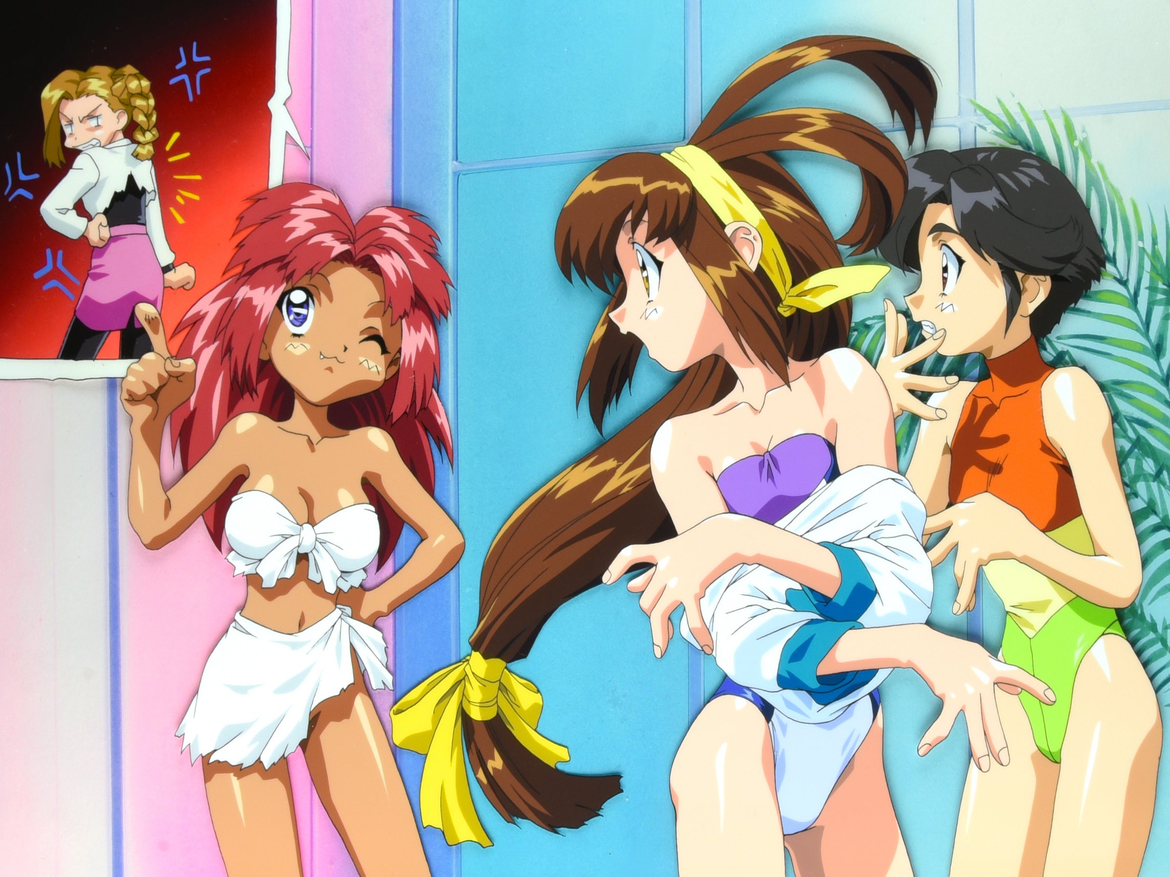 Oqituvchi bilan onlayn jinsiy aloqa Chick gangbanged