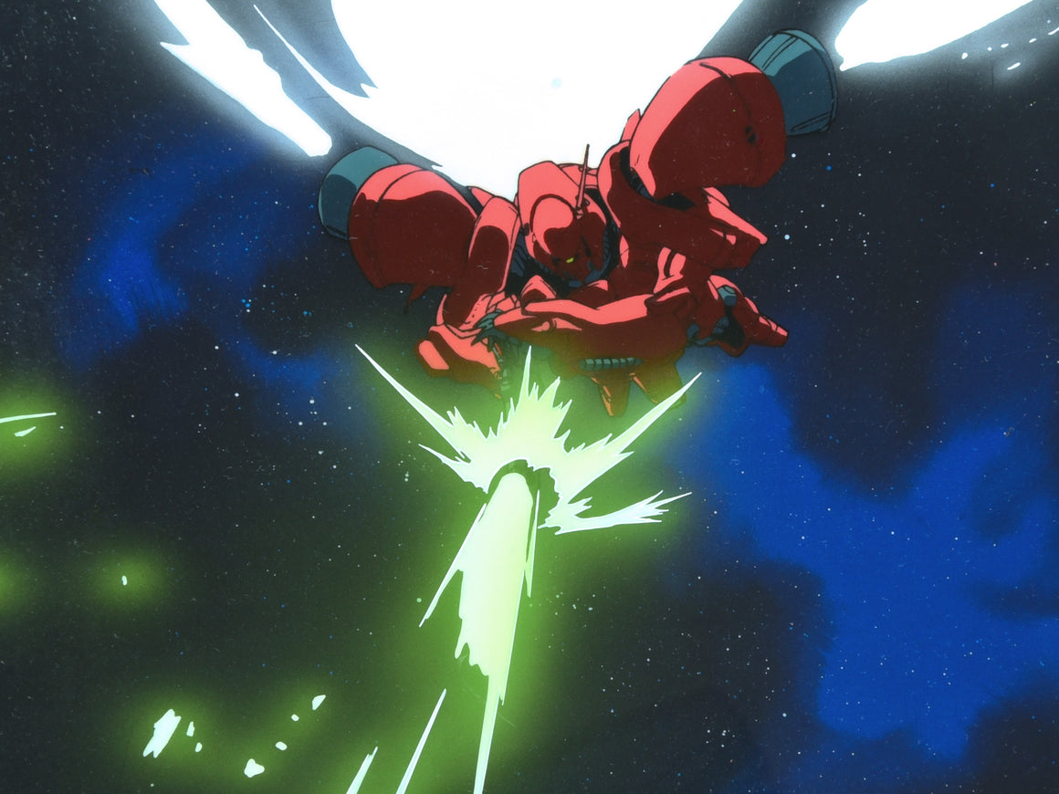 Mobile Suit Gundam 0083: Stardust Memory - Garbera Tetra - 1-layer Production Cel w/ Copy Background