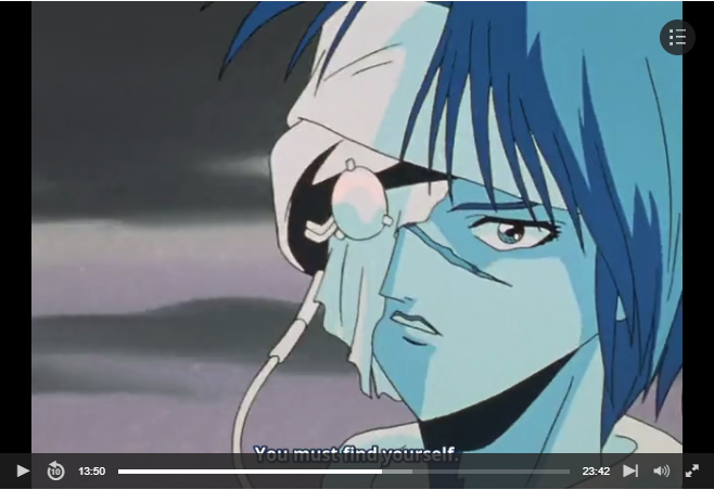 YuYu Hakusho - Mukuro - 1-layer Production Cel