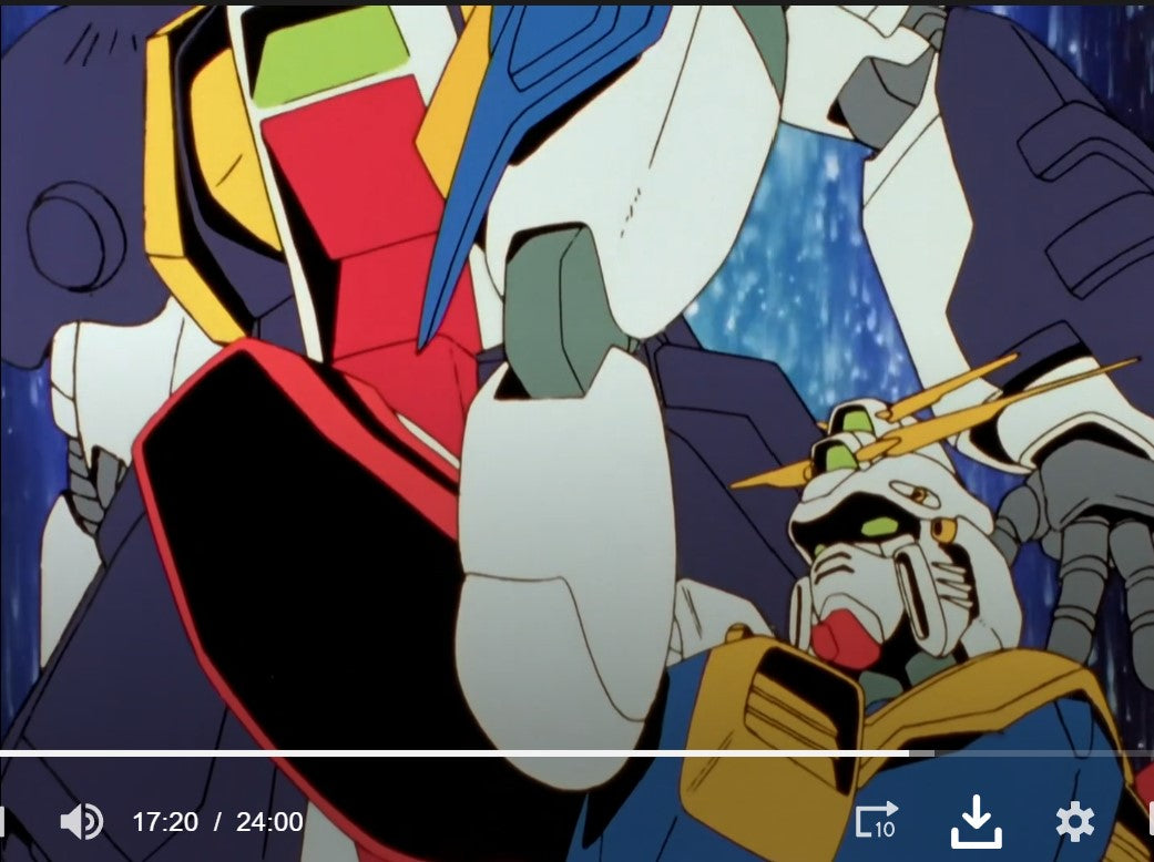 Mobile Fighter G Gundam - Domon vs Argo - Pan-size 2-layer Production Cel