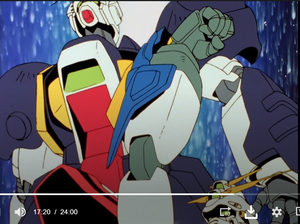 Mobile Fighter G Gundam - Domon vs Argo - Pan-size 2-layer Production Cel