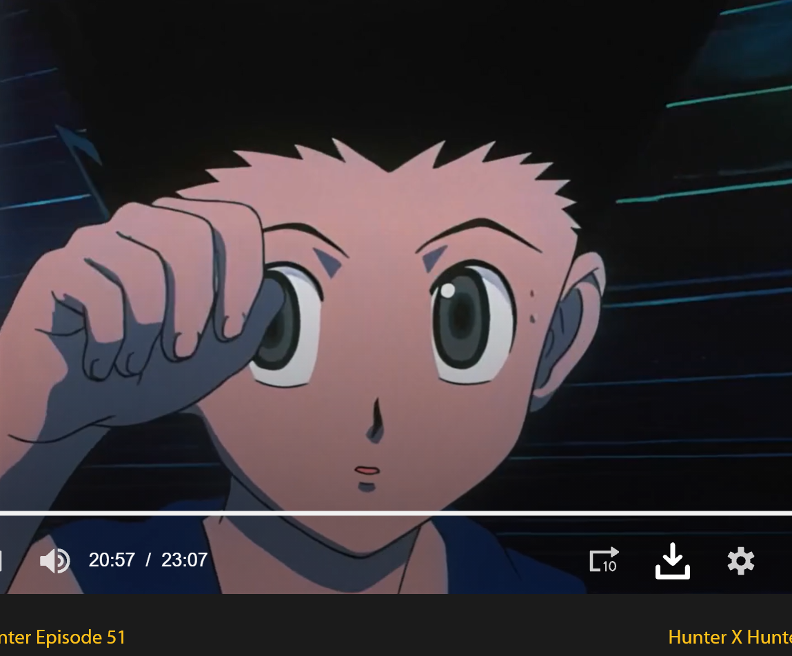 Hunter × Hunter - Gon nervous while arm-wrestling - 1-layer Production Cel w/ Douga Pencil Sketch