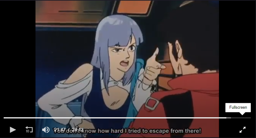 Mobile Suit Gundam ZZ - Roux yelling at Judau - 2-layer Production Cel