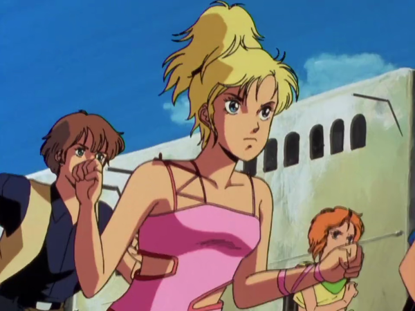 Mobile Suit Gundam ZZ -Characters cel - Timeless Cel Gallery